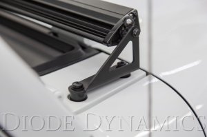Jeep Gladiator LED Light Bar Kit - Hood - Diode Dynamics - SS50 Stage Series - Amber - `18-`21